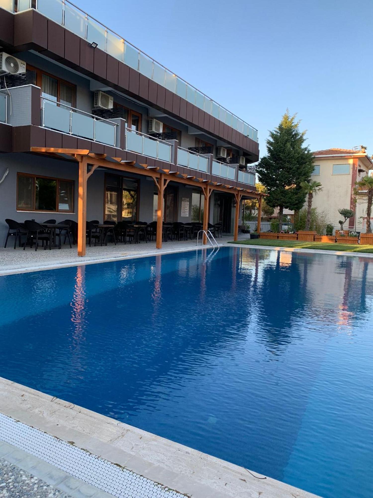 Akcayzeytin Otel Bagian luar foto